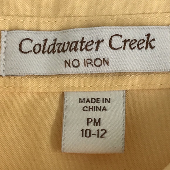 Coldwater Creek brand Ladies No-iron Button Down Shirt - Picture 9 of 10